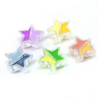 Acrylic Jewelry Beads Star DIY & enamel Approx Sold By Bag