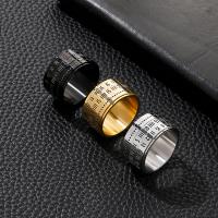 Stainless Steel Finger Ring 316L Stainless Steel fashion jewelry & for man 14mm Sold By PC