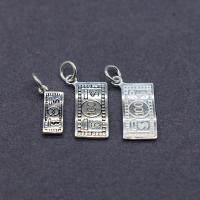 925 Sterling Silber Anhänger, Dollar, DIY & verschiedene Größen vorhanden, keine, verkauft von PC