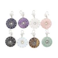 Gemstone Pendants Jewelry Zinc Alloy with Gemstone & Unisex nickel lead & cadmium free Sold By PC