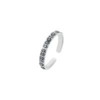 Bijoux de bague en argent sterling , Argent sterling 925, Réglable & pour femme, couleur originale, Vendu par PC