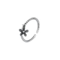 Sterling Silver Jewelry Finger Ring, 925 Sterling Silver, Inchoigeartaithe & do bhean, dath bunaidh, Díolta De réir PC