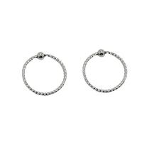 Gioielleria da Piercing naso in acciaio inox, 304 acciaio inox, Ciambella, unisex & lucidatura macchina & formato differente per scelta, colore originale, Venduto da PC