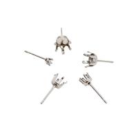 Acier titane composant de earring broche de boucle d'oreille, DIY & normes différentes pour le choix, couleur originale, Vendu par PC