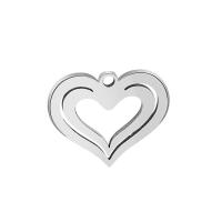 Stainless Steel Heart Pendants 304 Stainless Steel Vacuum Ion Plating Unisex & hollow Approx Sold By Bag