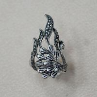 Zinklegierung Fingerring , Pfau, Modeschmuck & für Frau, frei von Nickel, Blei & Kadmium, 18.3mm, verkauft von PC