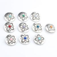 Zinc Alloy Slide Charm εύρεση, Κράμα ψευδάργυρου, με Ρητίνη, Γύρος, αντίκες χρώμα επάργυρα, DIY, περισσότερα χρώματα για την επιλογή, νικέλιο, μόλυβδο και κάδμιο ελεύθεροι, 29mm, Περίπου 15PCs/τσάντα, Sold Με τσάντα