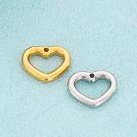 Stainless Steel Heart Pendants 304 Stainless Steel DIY Sold By PC