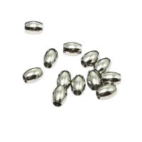 Acier inoxydable Spacer Perles, Acier inoxydable 304, poli, normes différentes pour le choix, couleur originale, 20PC/lot, Vendu par lot