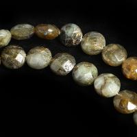 Labradorite perle, Krug, možete DIY & faceted, 7.50x12mm, Prodano Per Približno 38 cm Strand