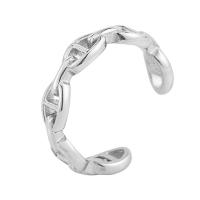 Titantium Steel Finger Ring, Titanium Steel, csiszolt, különböző méretű a választás & az ember, az eredeti szín, Által értékesített PC