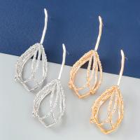 Zinc Alloy Drop Earrings plated fashion jewelry & for woman Sold By Pair