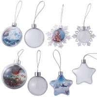 Plast Jul hängande ornament, Jul Design & olika stilar för val, fler färger för val, Säljs av PC