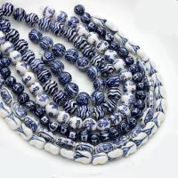 Printing Porcelain Beads polished DIY Approx Sold By Bag