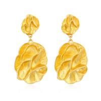 Zinc Alloy Drop Earrings gold color plated fashion jewelry & for woman nickel lead & cadmium free Sold By Pair