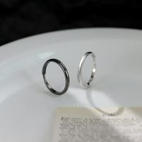 Bague en laiton, Placage, Réglable & pour femme, plus de couleurs à choisir, protéger l'environnement, sans nickel, plomb et cadmium, 2mm, Taille:13, Vendu par PC