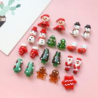 Weihnachten Lampwork Perlen, Weihnachts-Design & DIY & verschiedene Stile für Wahl, 10PCs/Tasche, verkauft von Tasche