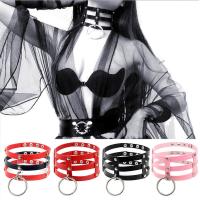 Ожерелье Мода Choker, Искусственная кожа, с Нержавеющая сталь 304 & цинковый сплав, полированный, ювелирные изделия моды & Женский, Много цветов для выбора, 65x400mm, продается PC