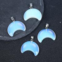 Pendants Farraige Opal, Gealach, unisex, 25x6x23mm, Díolta De réir PC