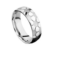 Vinger Ring in edelstaal, 304 roestvrij staal, mode sieraden & verschillende grootte voor keus & voor de mens, oorspronkelijke kleur, 6mm, Verkocht door PC