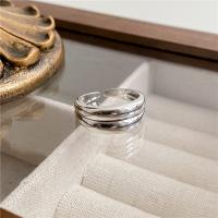 Sterling Silver Jewelry Finger Ring, 925 Sterling Silver, snasta, Inchoigeartaithe & do bhean, dath bunaidh, Díolta De réir PC