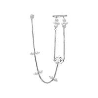 Plástico Broche Perla, aleación de zinc, con Perlas plásticas, Joyería & para mujer, libre de níquel, plomo & cadmio, longitud aproximado 13.19 Inch, Vendido por UD