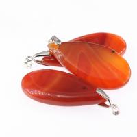 Agate Jewelry Pendants Teardrop Unisex Sold By PC