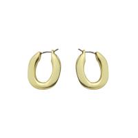 Ottone Leverback Orecchini, Ciambella, Placcato oro 18K, gioielli di moda & per la donna, dorato, assenza di nichel,piombo&cadmio, 20mm, Venduto da coppia