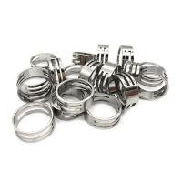 304 rustfrit stål Fingerring af værktøjet Jump Ring, du kan DIY & maskine polering, oprindelige farve, 9x18mm, 5pc'er/Lot, Solgt af Lot