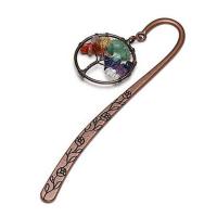 Zinc Alloy Bookmark with Gemstone plated nickel lead & cadmium free 123mm*10mm 40*25mm 30mm Sold By PC