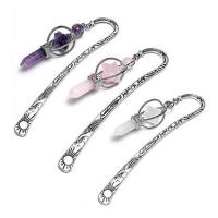 Zinc Alloy Bookmark with Gemstone plated nickel lead & cadmium free 123*10mm 63*24mm Sold By PC