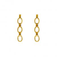 Brass Drop Earring plated for woman Sold By Pair