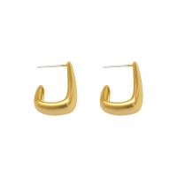 Brass Stud Earring plated for woman Sold By Pair