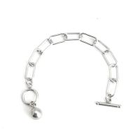 Bracelet d'acier titane, longueur différente pour le choix & unisexe, couleur originale, 5PC/lot, Vendu par lot