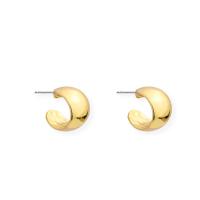 Lo zinco in lega Stud Earring, lega in zinco, placcato color oro, per la donna, 10x10mm, Venduto da coppia