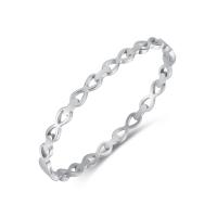 Acier inoxydable 304 bracelet ordinaire, bijoux de mode & pour femme & creux, plus de couleurs à choisir, 5mm, Longueur Environ 6.69 pouce, Vendu par PC