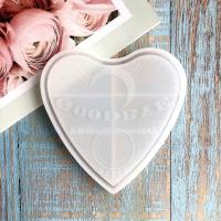 Set di stampe epossidici fai da te, silicone, Cuore, DIY, 135x140x14mm, Venduto da PC