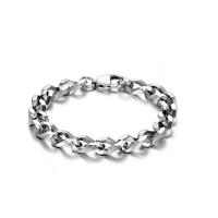 Titanium Steel Bracelet & Bangle Vacuum Ion Plating Unisex original color Sold By PC