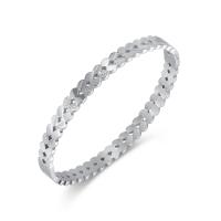 Acier inoxydable 304 bracelet ordinaire, bijoux de mode & pour femme, plus de couleurs à choisir, 6mm, Longueur Environ 6.69 pouce, Vendu par PC