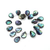 Abalone Schelp Kralen, Traan, DIY, multi-gekleurde, 15x20mm, Ca 20pC's/Strand, Verkocht door Strand