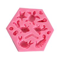 ENSEMBLE de moules époxy DE DIY, silicone, rose, 58x58x12mm, Vendu par PC