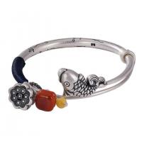 ottone bracciale, placcato platino, Regolabile & per la donna, colore originale, Venduto da PC