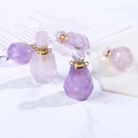 Amethist Parfum fles hanger, uniseks & verschillende stijlen voor de keuze & 1/1 lus, purper, Verkocht door PC