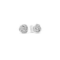 Cubic Zirconia micro pavimenta Sterling Silver Earring, 925 sterline d'argento, with cubico zircone, placcato, stili diversi per la scelta & per la donna & sfaccettati, nessuno, 7-15mm, Venduto da PC