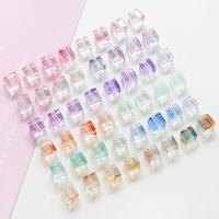 Kubische Kristallperlen, Kristall, Quadrat, DIY, mehrere Farben vorhanden, 6mm, 20PCs/Tasche, verkauft von Tasche