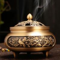 Brass Incense Burner plated for home and office & durable nickel lead & cadmium free Sold By PC