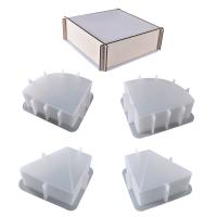 DIY Epoxy Mold Set Silicone white Sold By PC