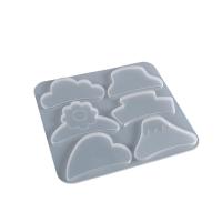 DIY Epoxi Mold Set, Silikon, olika stilar för val, 152x141x5mm, Säljs av PC