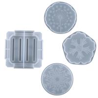 DIY Epoxi Mold Set, Silikon, olika stilar för val, vit, Säljs av PC