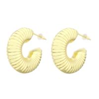 Goujon Laiton, Plaqué d'or, bijoux de mode & pour femme, Or, 28x5x8mm, Vendu par paire